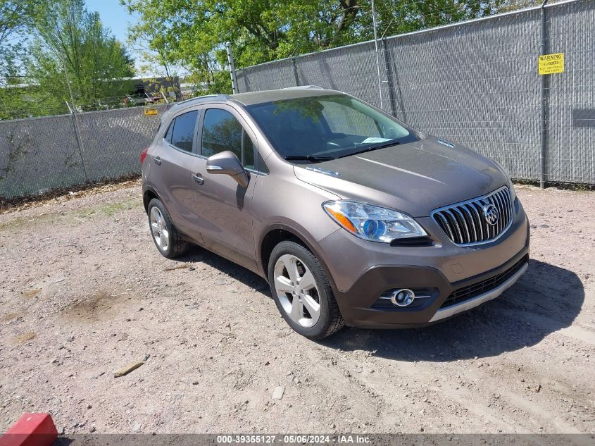 2015 Buick Encore Convenience VIN: KL4CJBSB5FB051845 Lot: 39355127