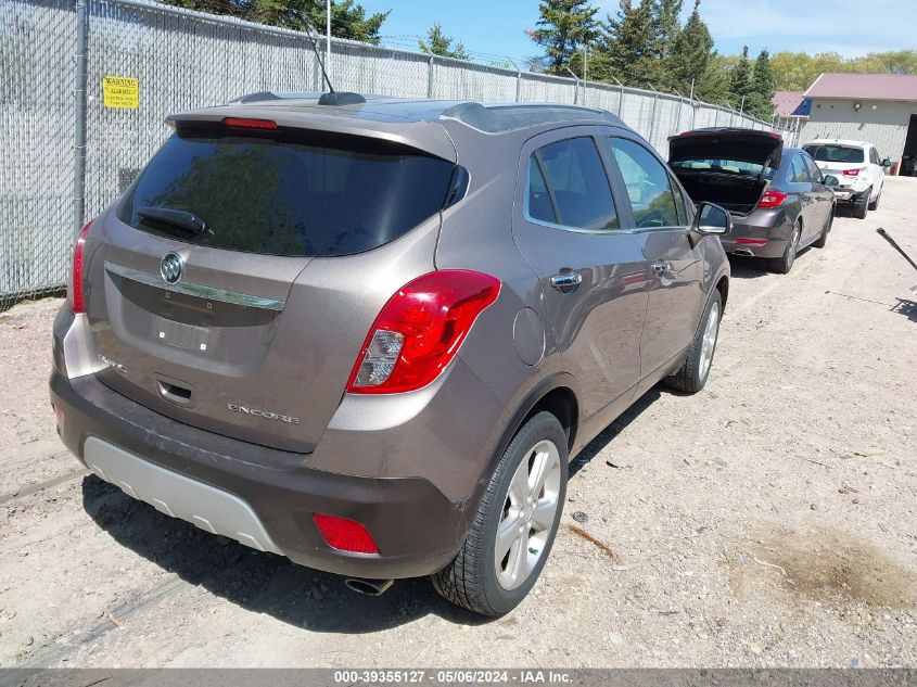 2015 Buick Encore Convenience VIN: KL4CJBSB5FB051845 Lot: 39355127