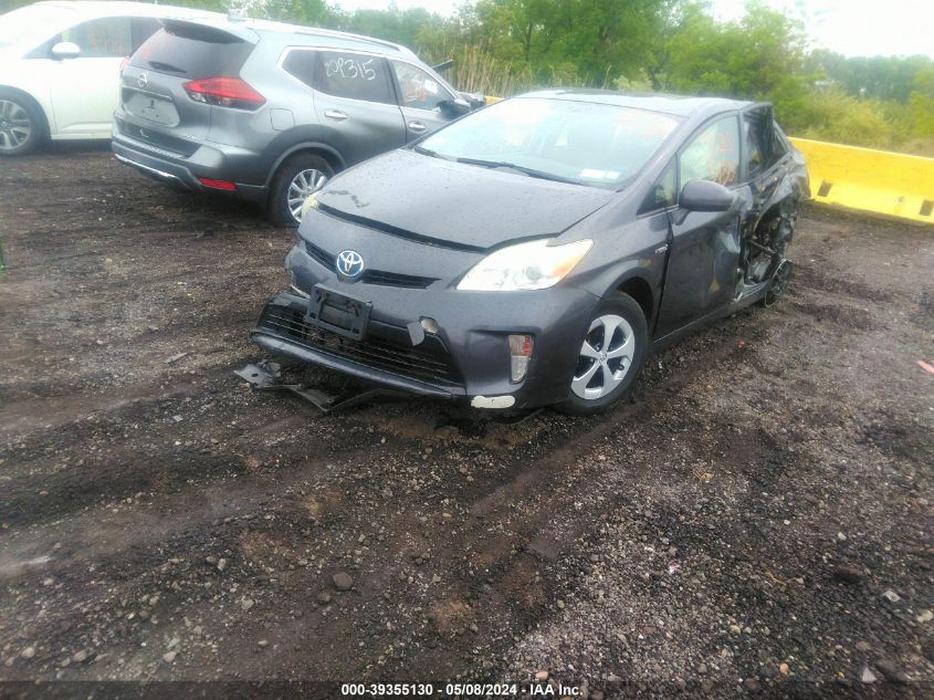 2013 Toyota Prius Five/Four/Three/Three Se/Two VIN: JTDKN3DU8D1689102 Lot: 39355130