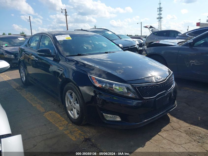 2014 Kia Optima Lx VIN: 5XXGM4A73EG261442 Lot: 39355136