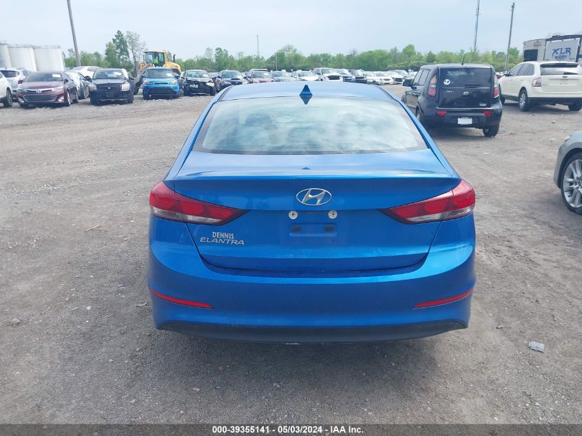 5NPD84LFXJH292942 | 2018 HYUNDAI ELANTRA