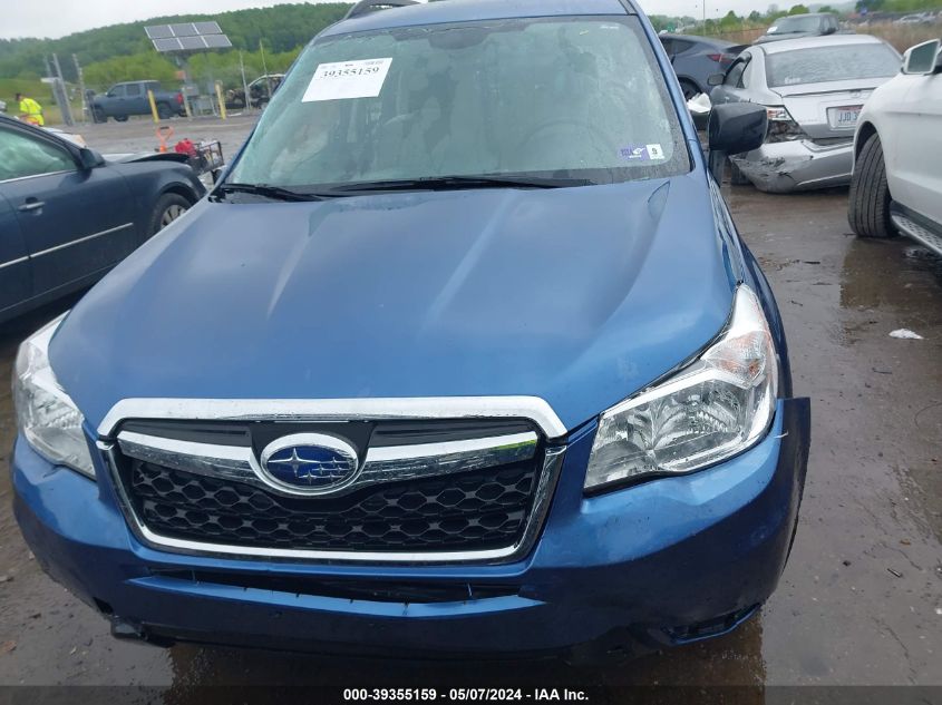 2016 Subaru Forester 2.5I VIN: JF2SJABC7GH417504 Lot: 39355159