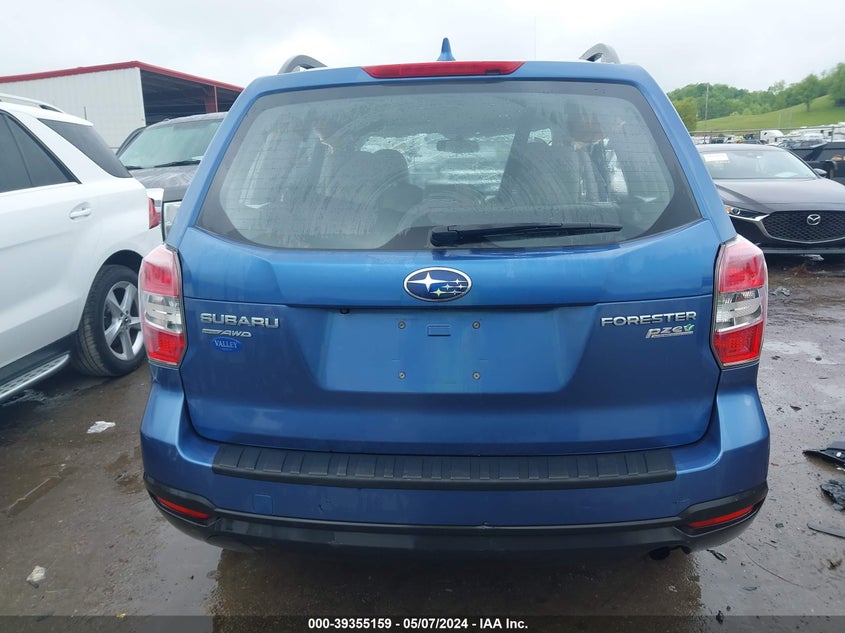 2016 SUBARU FORESTER 2.5I - JF2SJABC7GH417504