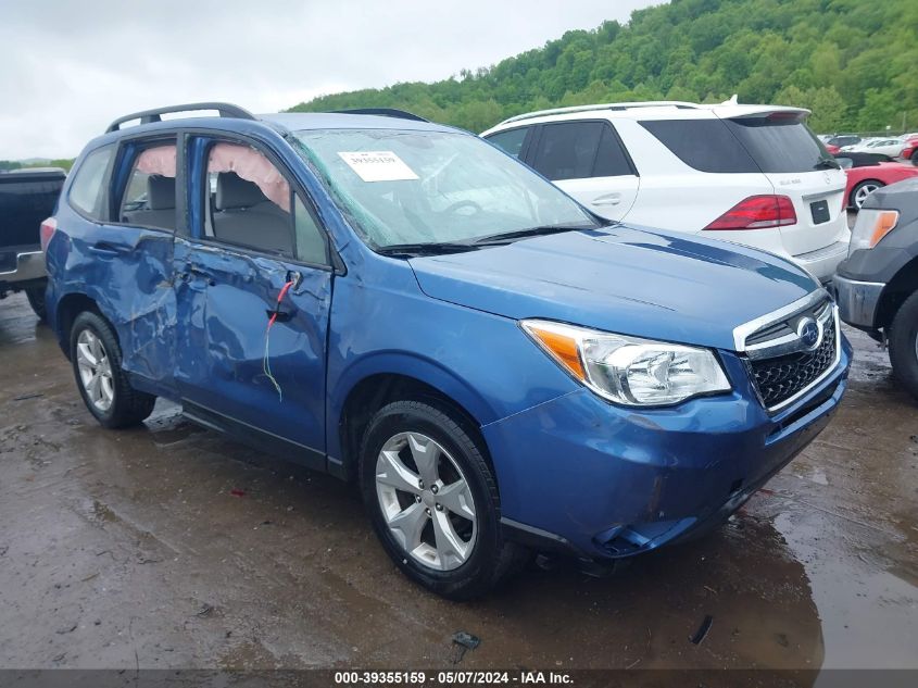 2016 Subaru Forester 2.5I VIN: JF2SJABC7GH417504 Lot: 39355159