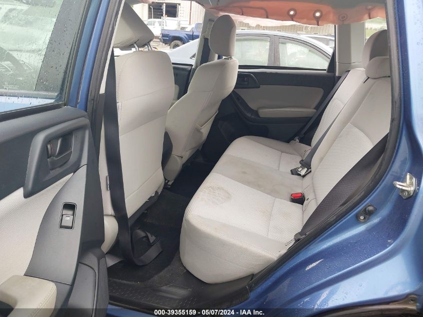 2016 SUBARU FORESTER 2.5I - JF2SJABC7GH417504