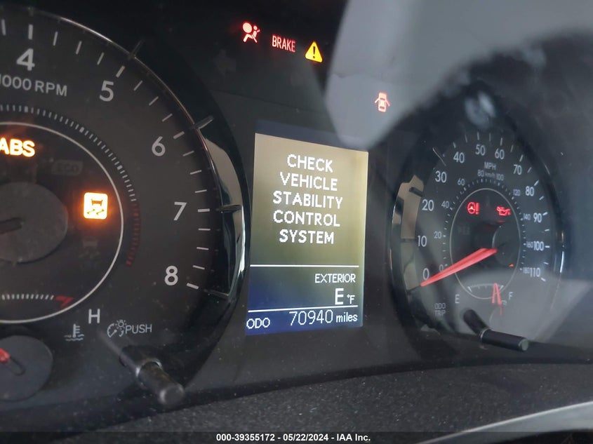 2017 Toyota Sienna Le 8 Passenger VIN: 5TDKZ3DC3HS786793 Lot: 39355172