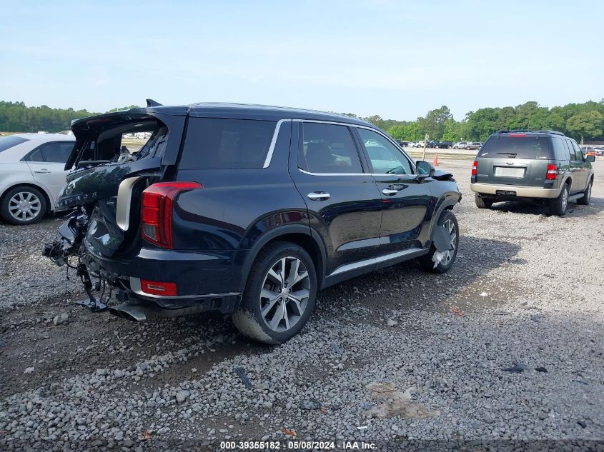 2022 Hyundai Palisade Sel VIN: KM8R4DHE7NU339644 Lot: 39355182