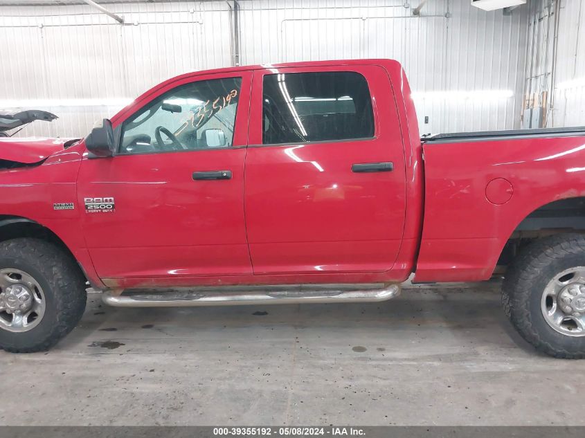 2012 Ram 2500 St VIN: 3C6TD5CT1CG324053 Lot: 39355192