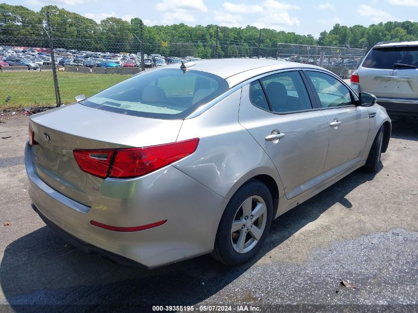 2015 KIA OPTIMA LX - 5XXGM4A79FG484389