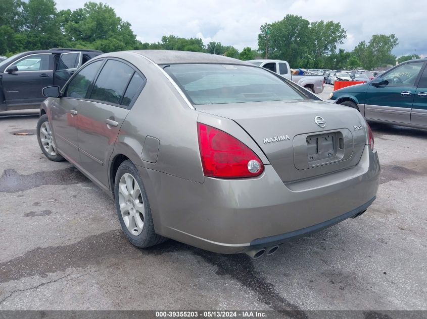 2007 Nissan Maxima 3.5 Sl VIN: 1N4BA41E57C816031 Lot: 39355203