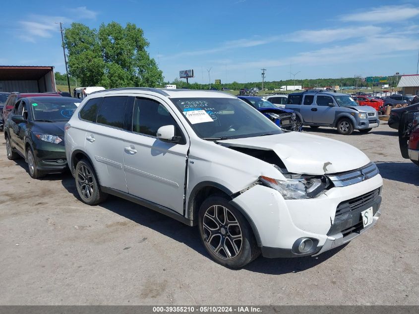 2015 Mitsubishi Outlander Gt VIN: JA4JZ4AX2FZ011500 Lot: 39355210