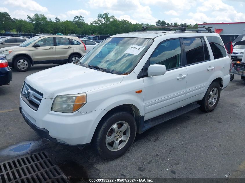 2005 Honda Pilot Ex-L VIN: 5FNYF18595B053618 Lot: 39355222