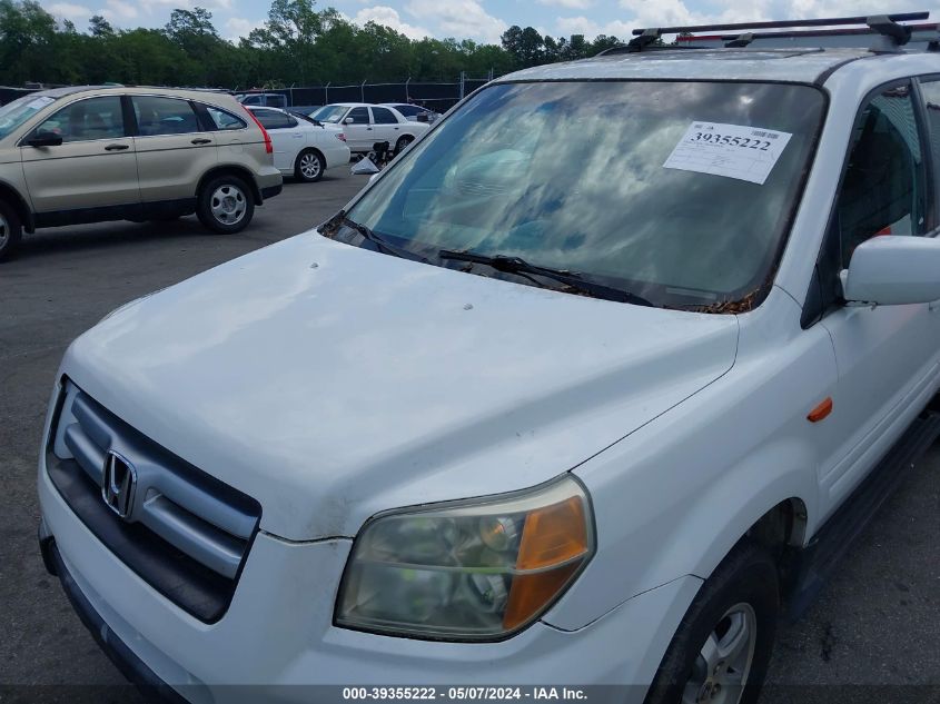 2005 Honda Pilot Ex-L VIN: 5FNYF18595B053618 Lot: 39355222