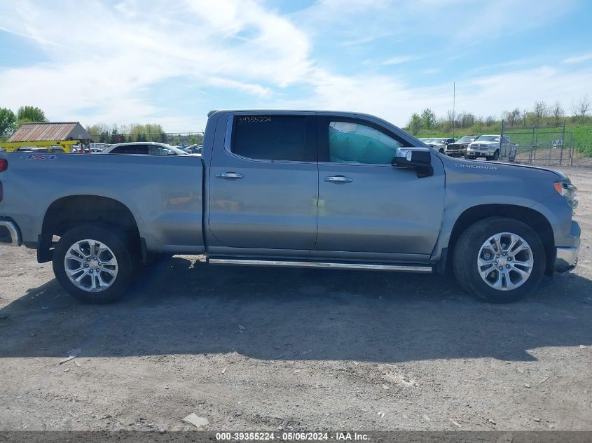 2023 Chevrolet Silverado 1500 4Wd Standard Bed Ltz VIN: 3GCUDGE81PG265139 Lot: 39355224