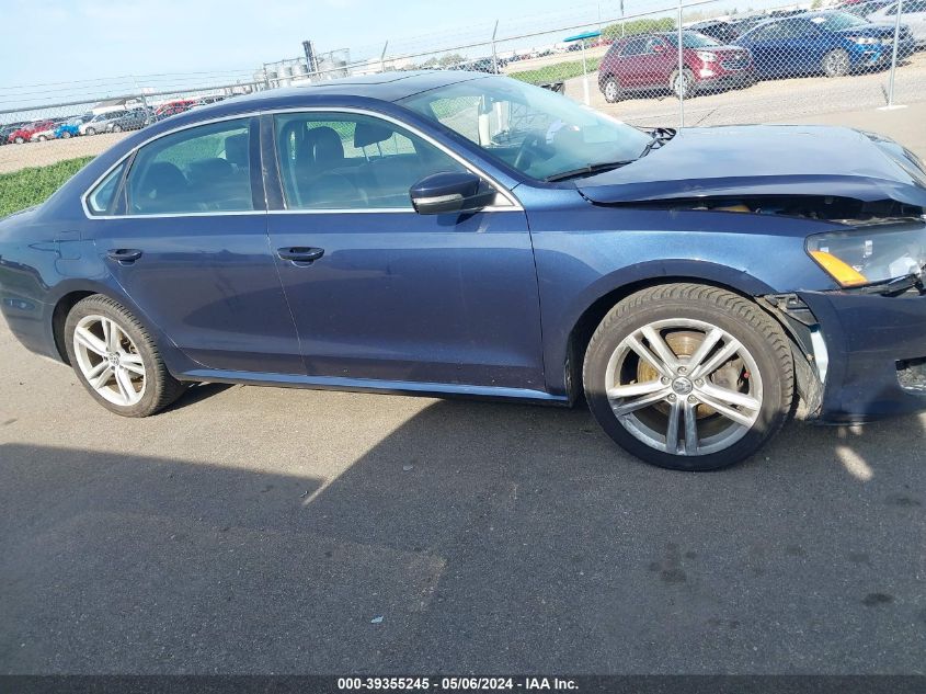 1VWBN7A3XEC045820 2014 Volkswagen Passat 2.0L Tdi Se