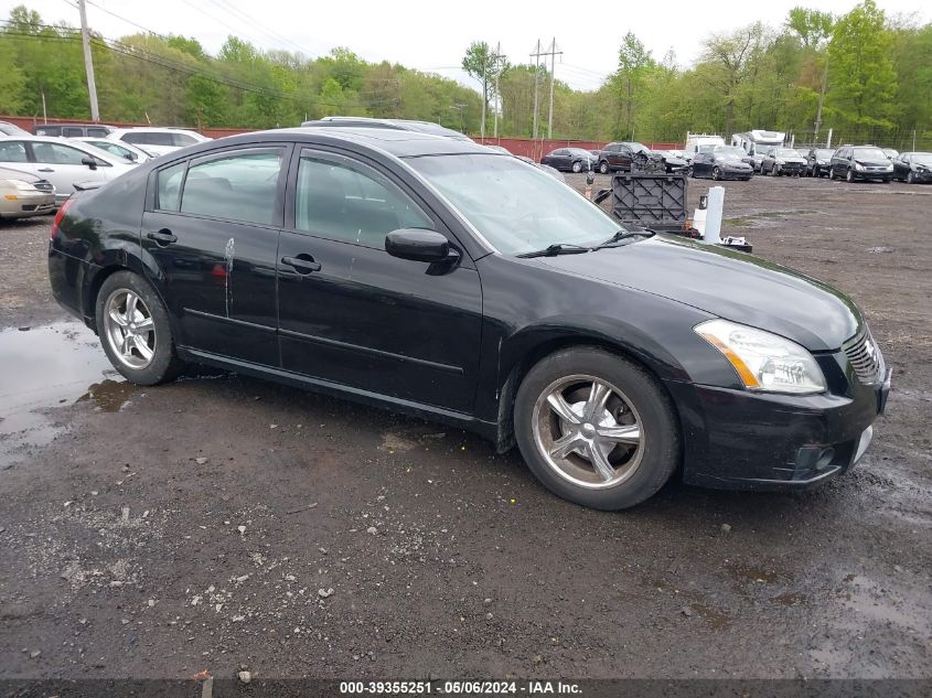 2007 Nissan Maxima 3.5 Sl VIN: 1N4BA41E77C845482 Lot: 39355251