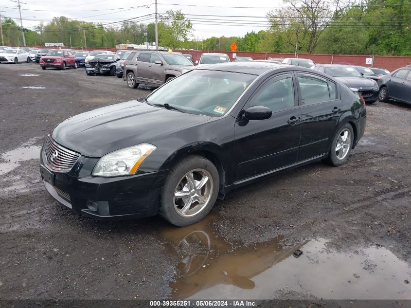 2007 Nissan Maxima 3.5 Sl VIN: 1N4BA41E77C845482 Lot: 39355251