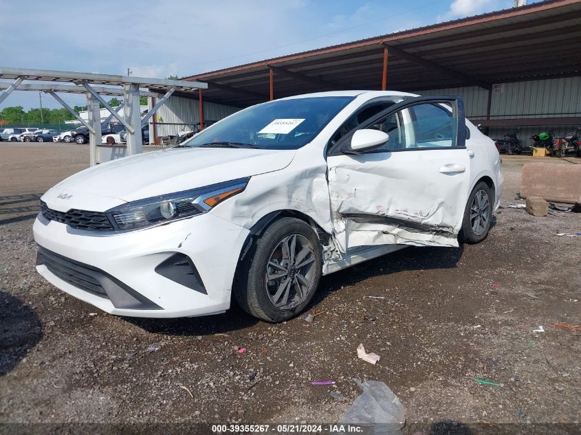 2022 Kia Forte Lxs VIN: 3KPF24AD1NE435864 Lot: 39355267