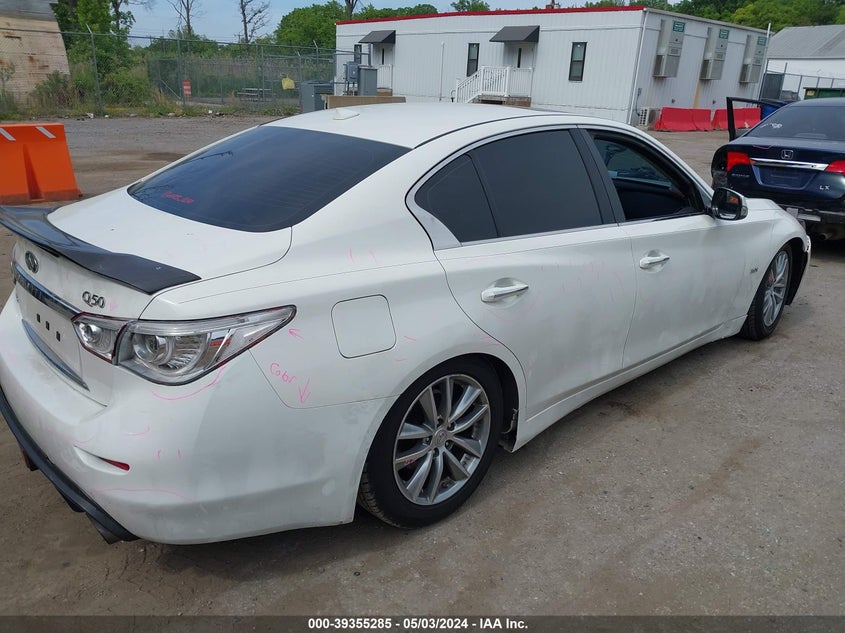 VIN JN1EV7AR4HM834602 2017 INFINITI Q50 3.0T PREMIUM
