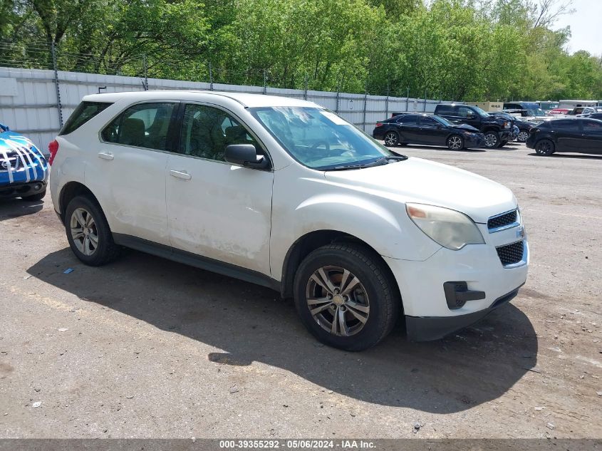 2010 Chevrolet Equinox Ls VIN: 2CNFLCEWXA6316915 Lot: 39355292