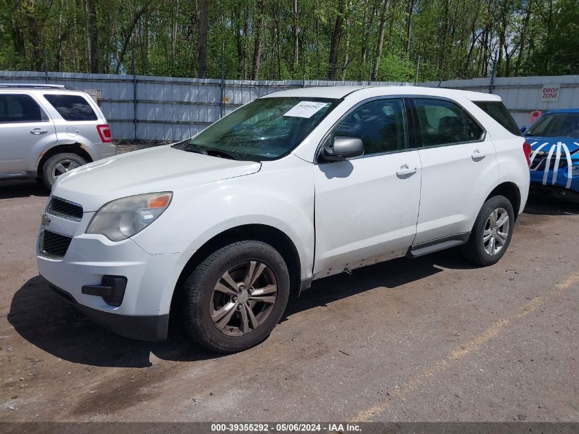 2010 Chevrolet Equinox Ls VIN: 2CNFLCEWXA6316915 Lot: 39355292