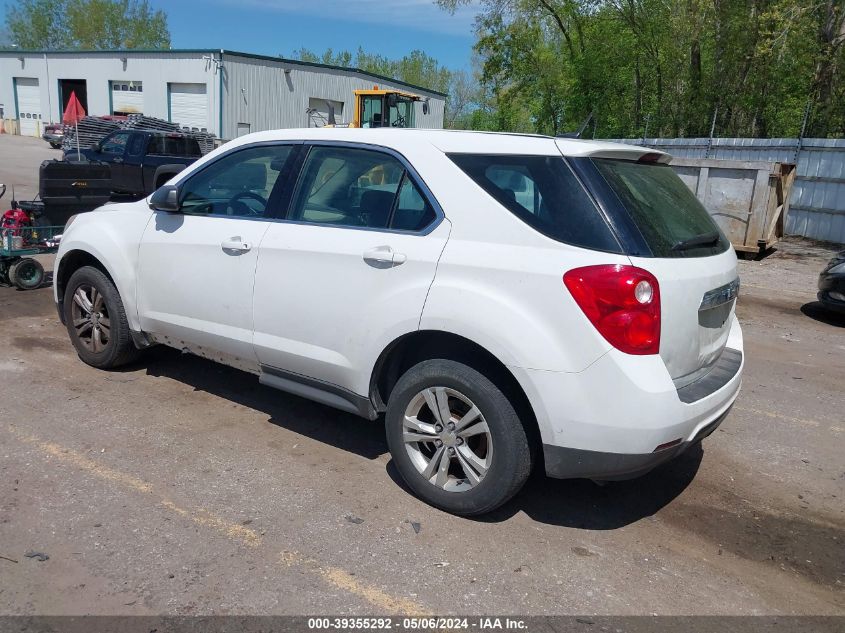 2010 Chevrolet Equinox Ls VIN: 2CNFLCEWXA6316915 Lot: 39355292