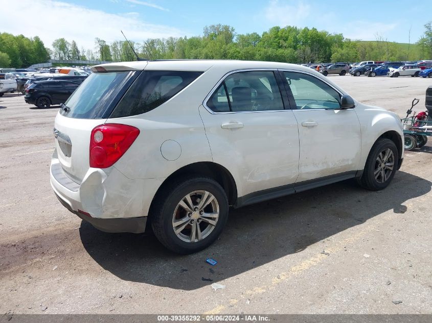 2010 Chevrolet Equinox Ls VIN: 2CNFLCEWXA6316915 Lot: 39355292