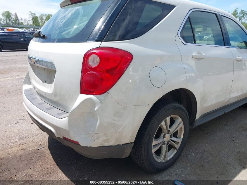 2010 Chevrolet Equinox Ls VIN: 2CNFLCEWXA6316915 Lot: 39355292