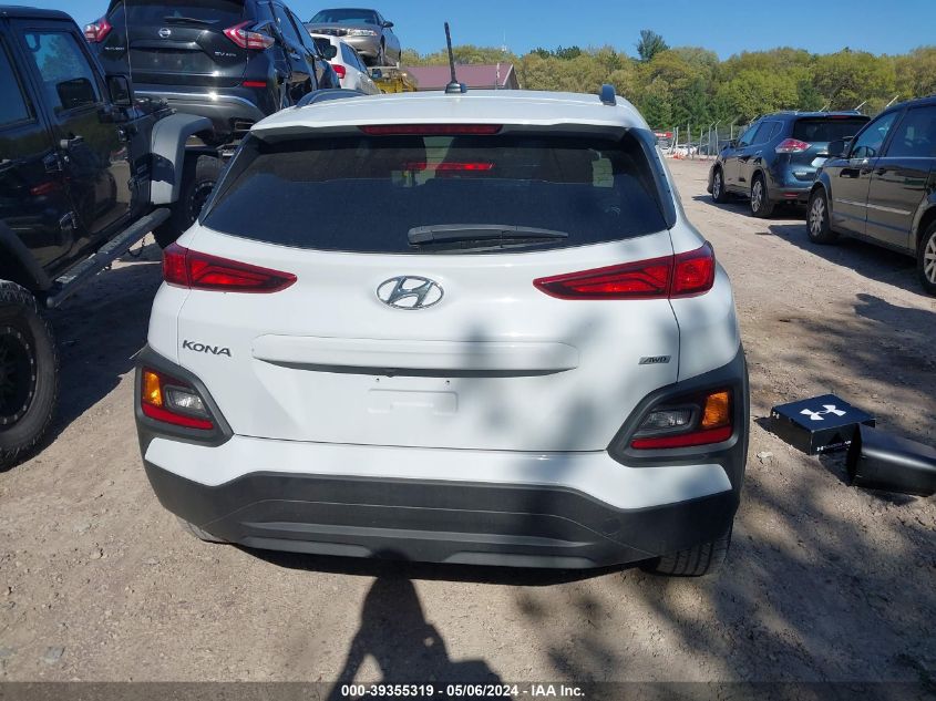 2020 Hyundai Kona Sel VIN: KM8K2CAA4LU495789 Lot: 39355319