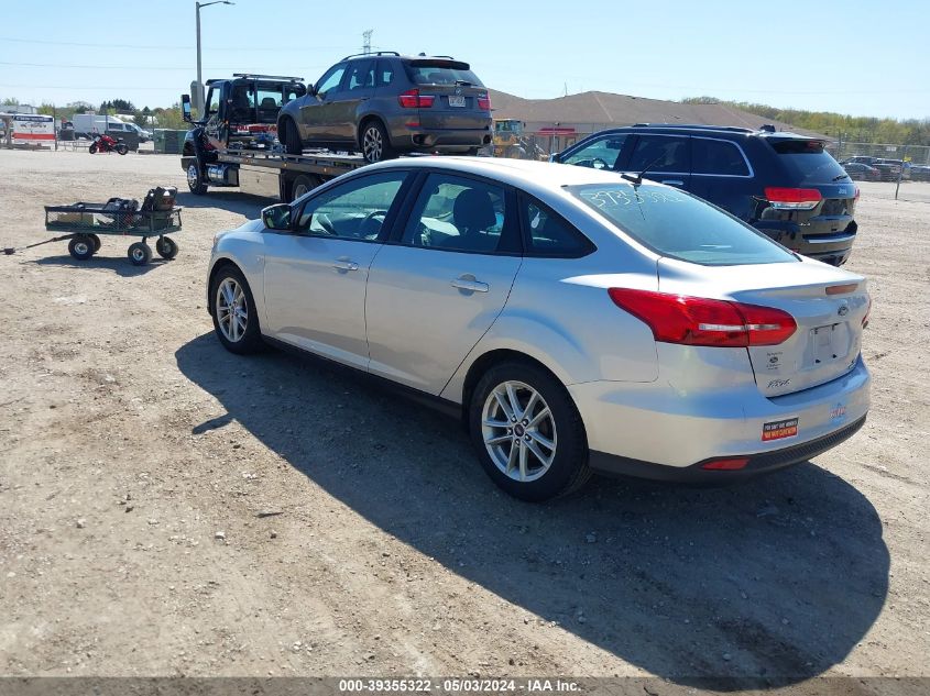 2015 Ford Focus Se VIN: 1FADP3F21FL357658 Lot: 39355322