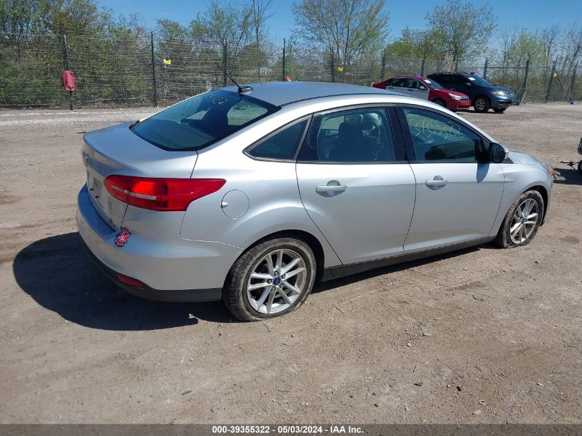 2015 Ford Focus Se VIN: 1FADP3F21FL357658 Lot: 39355322