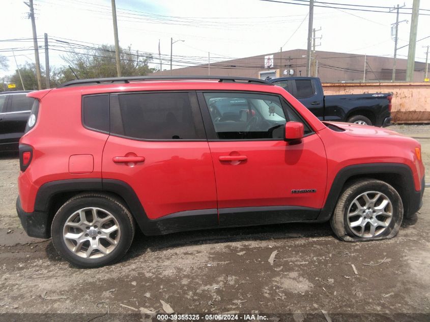 2015 Jeep Renegade Latitude VIN: ZACCJABT6FPB47658 Lot: 39355325