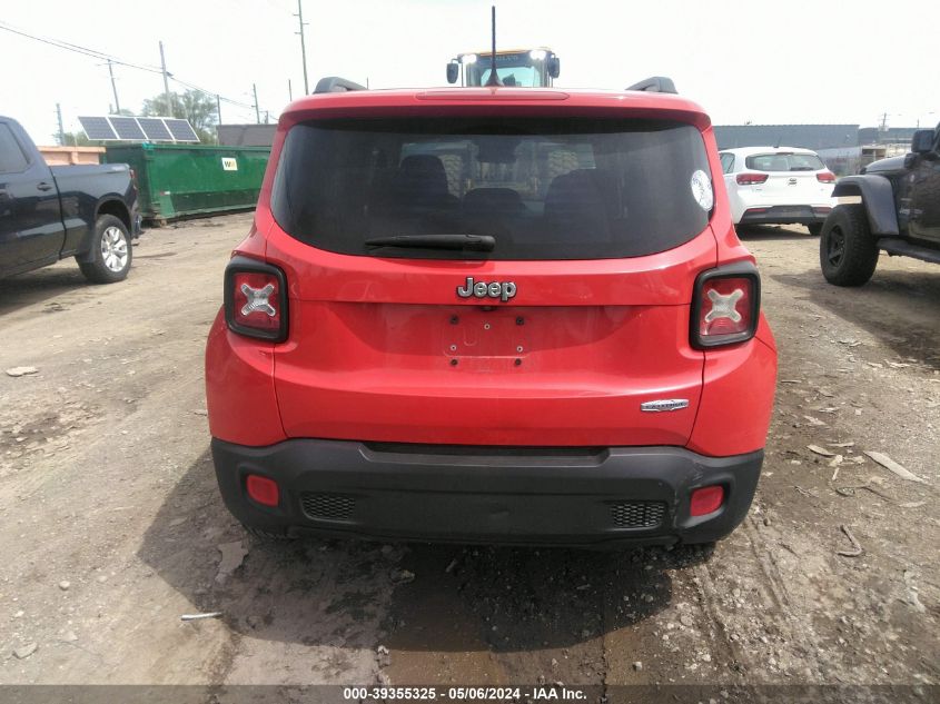 2015 Jeep Renegade Latitude VIN: ZACCJABT6FPB47658 Lot: 39355325