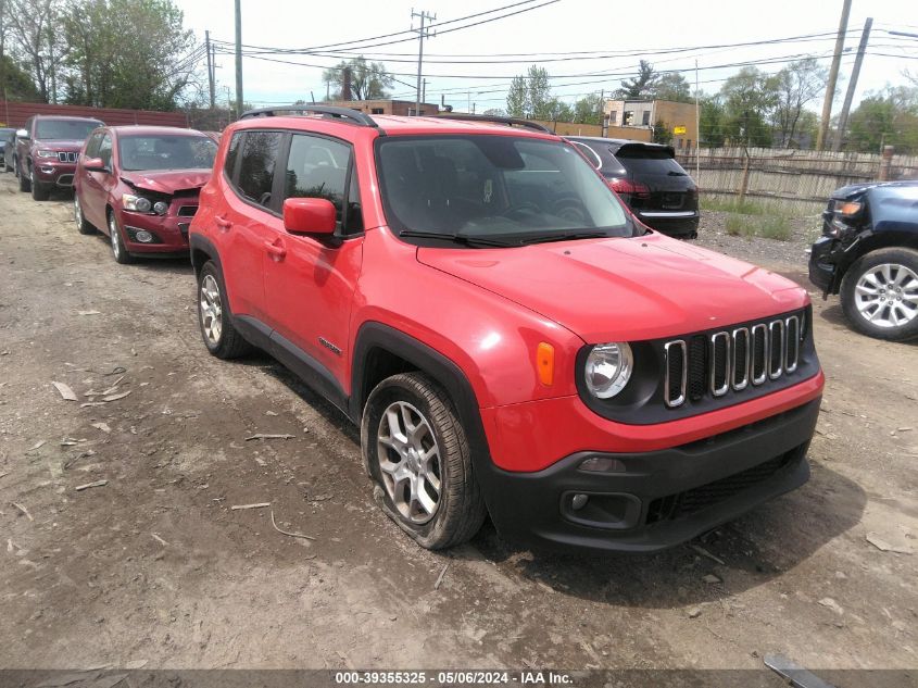 2015 Jeep Renegade Latitude VIN: ZACCJABT6FPB47658 Lot: 39355325