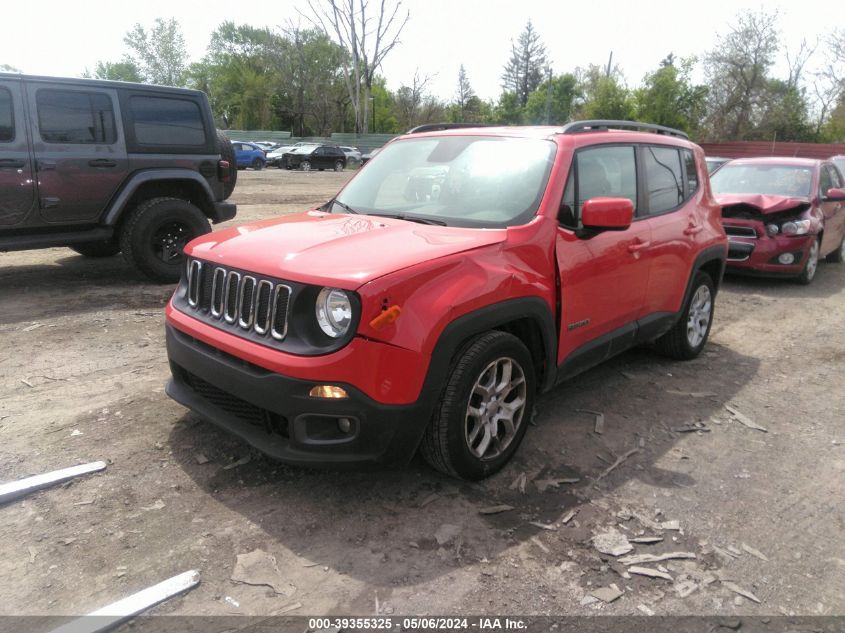 2015 Jeep Renegade Latitude VIN: ZACCJABT6FPB47658 Lot: 39355325