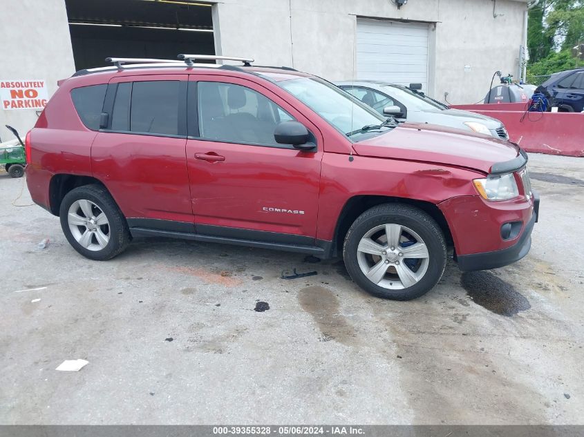 2012 Jeep Compass Latitude VIN: 1C4NJCEB8CD605444 Lot: 39355328