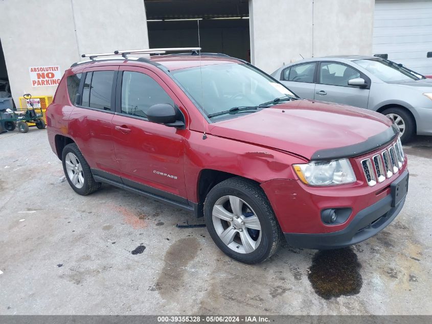 2012 Jeep Compass Latitude VIN: 1C4NJCEB8CD605444 Lot: 39355328