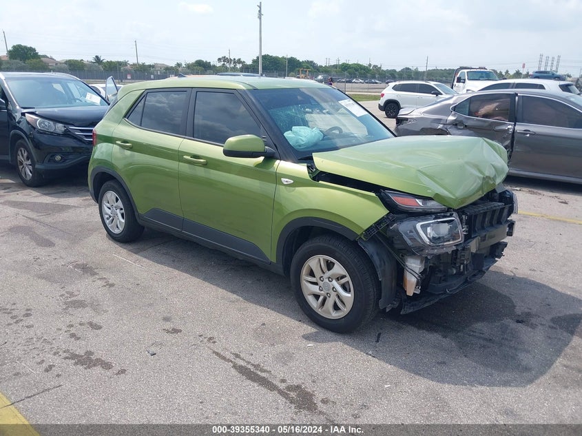2021 Hyundai Venue Se VIN: KMHRB8A33MU097942 Lot: 39355340