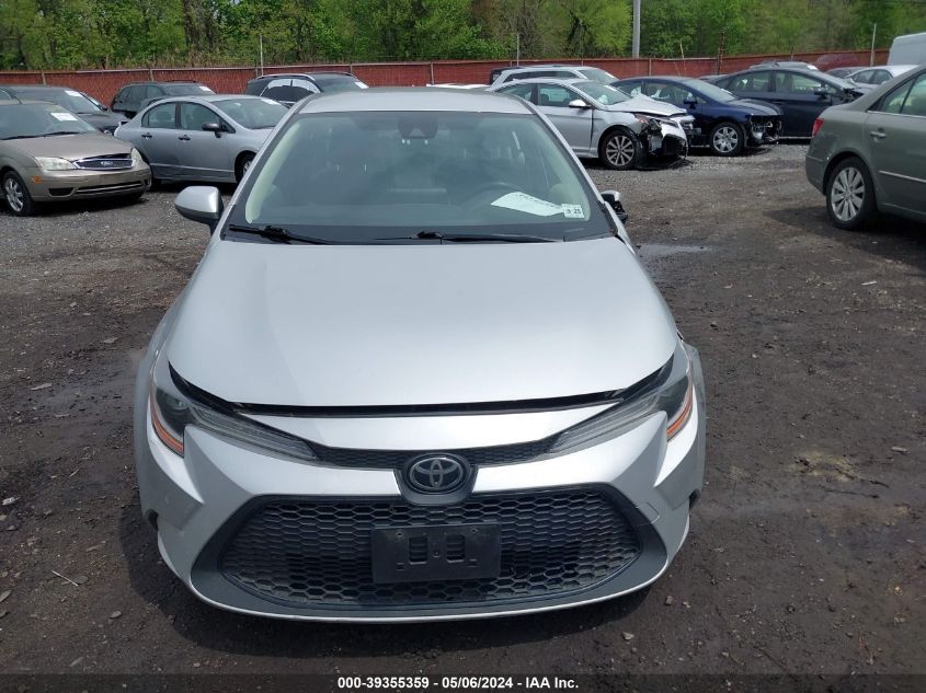 2020 Toyota Corolla L VIN: JTDDPRAE3LJ013092 Lot: 39355359