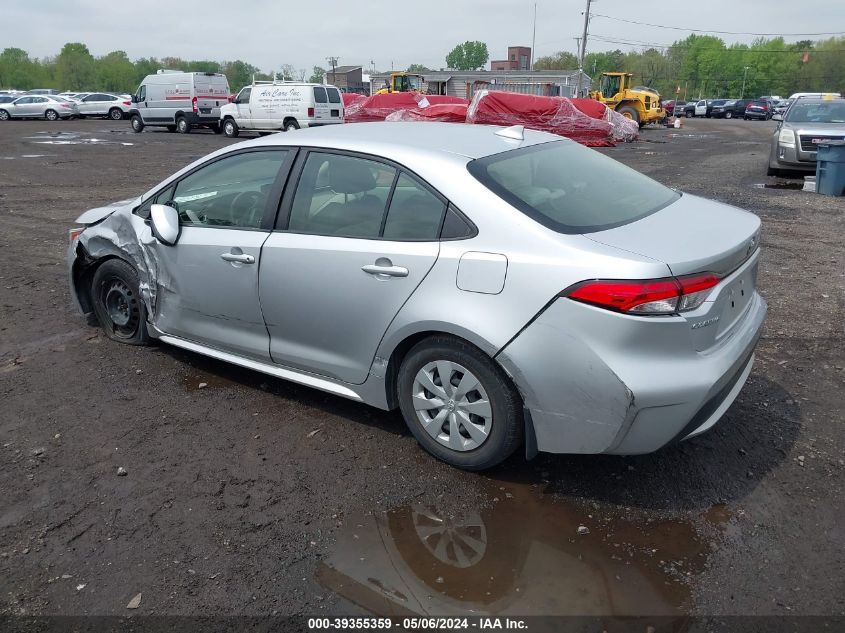 2020 Toyota Corolla L VIN: JTDDPRAE3LJ013092 Lot: 39355359