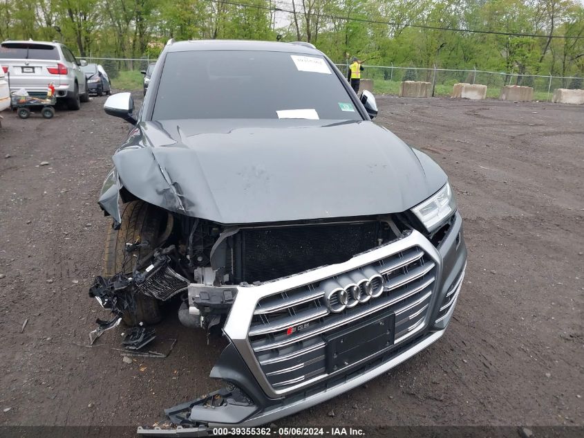 2018 Audi Sq5 3.0T Premium Plus VIN: WA1A4AFY5J2244366 Lot: 39355362