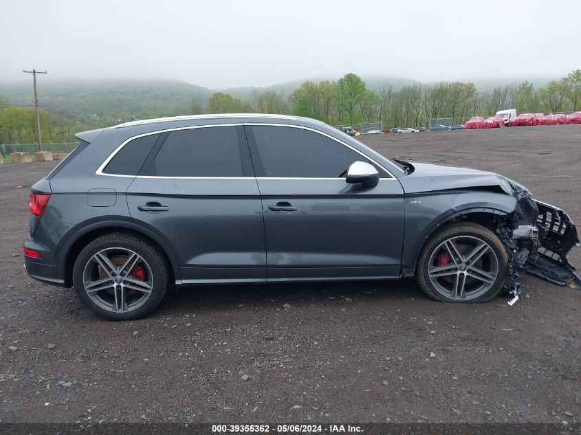 2018 Audi Sq5 3.0T Premium Plus VIN: WA1A4AFY5J2244366 Lot: 39355362