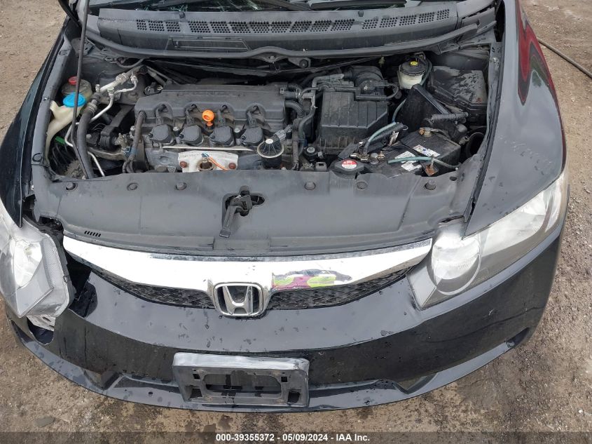 2009 Honda Civic Lx-S VIN: 2HGFA16649H317959 Lot: 39355372