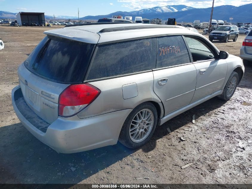 2005 Subaru Legacy 2.5I VIN: 4S3BP616056358519 Lot: 39355385