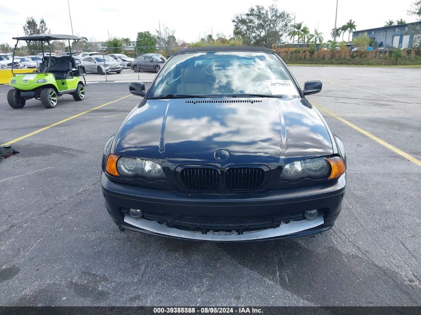 WBABS33401JY51775 | 2001 BMW 3 SERIES