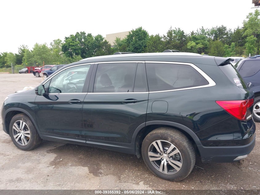 VIN 5FNYF6H45HB015683 2017 HONDA PILOT EX
