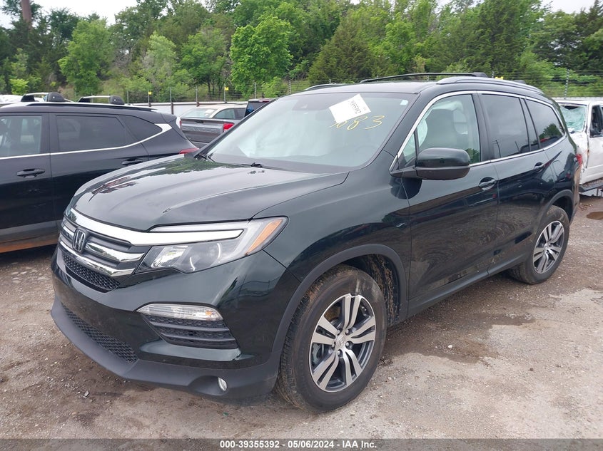 VIN 5FNYF6H45HB015683 2017 HONDA PILOT EX