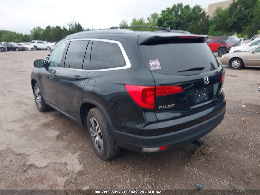 VIN 5FNYF6H45HB015683 2017 HONDA PILOT EX