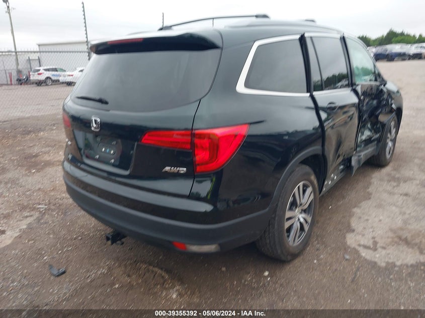 VIN 5FNYF6H45HB015683 2017 HONDA PILOT EX