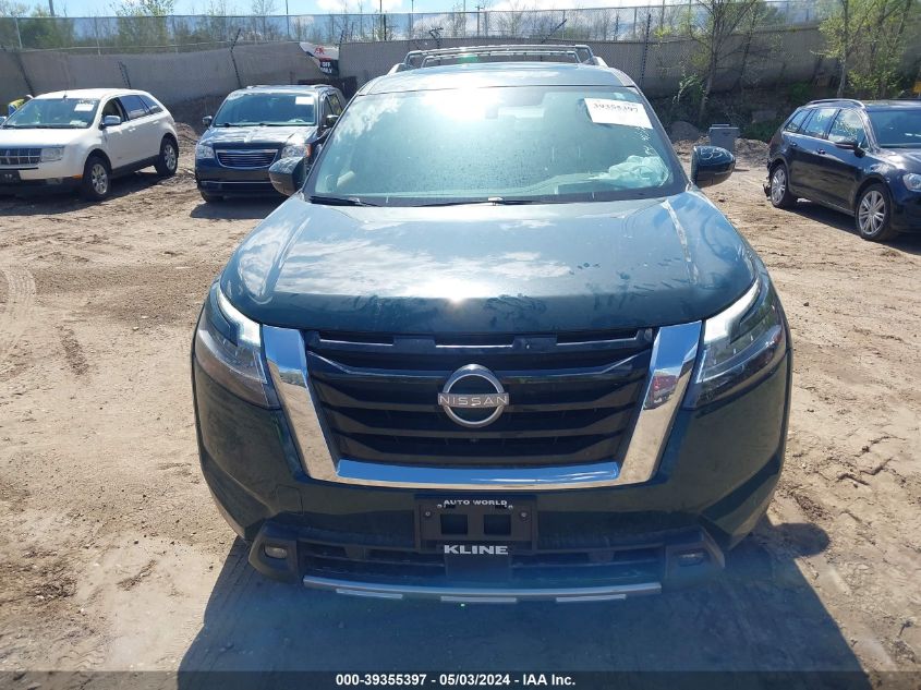 2023 Nissan Pathfinder Platinum 4Wd VIN: 5N1DR3DJXPC223579 Lot: 39355397